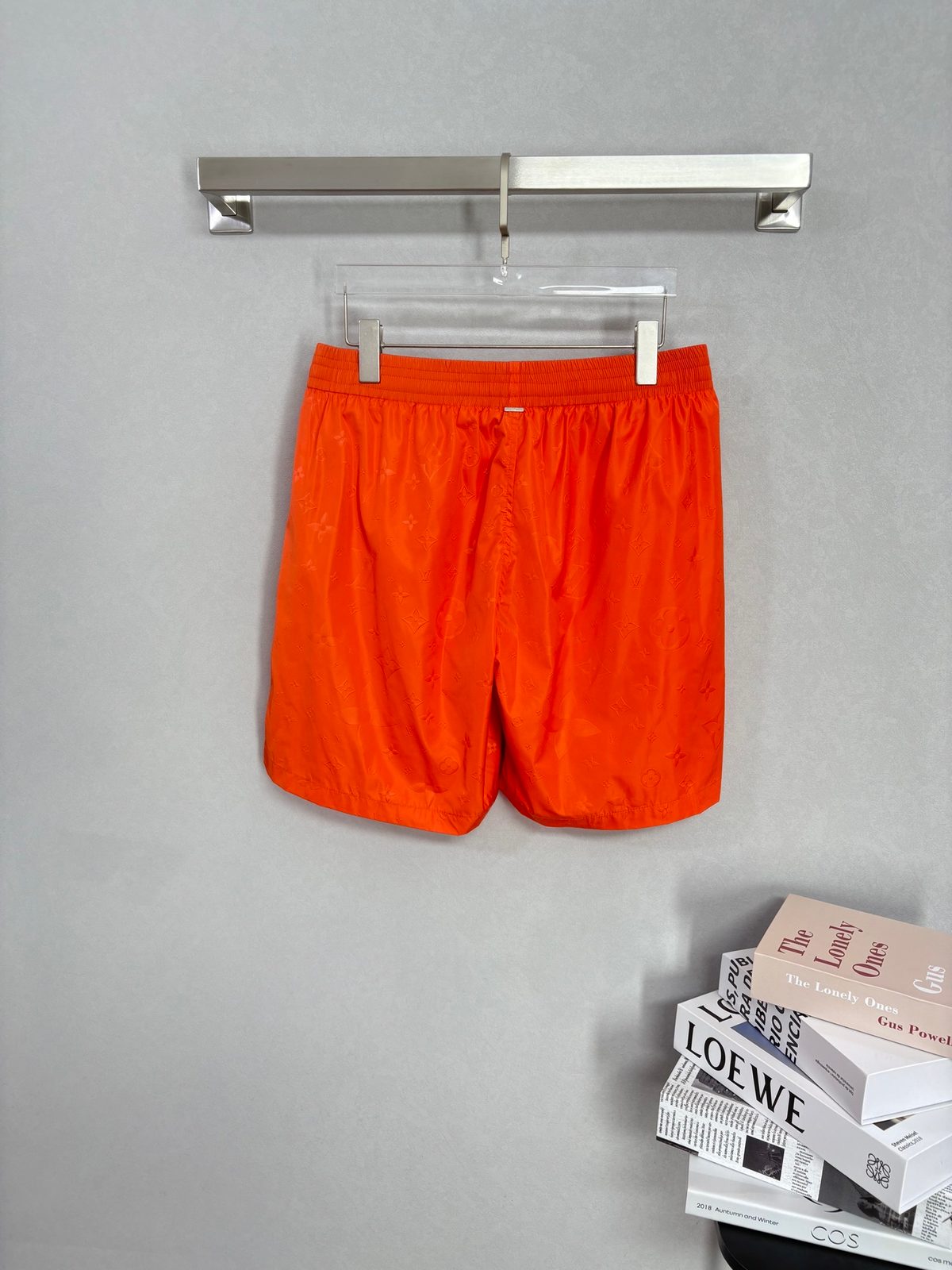 Louis Vuitton Monogram Swim Shorts Red
