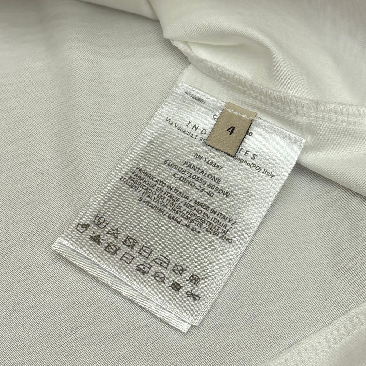 White Cotton Trousers (Kids)