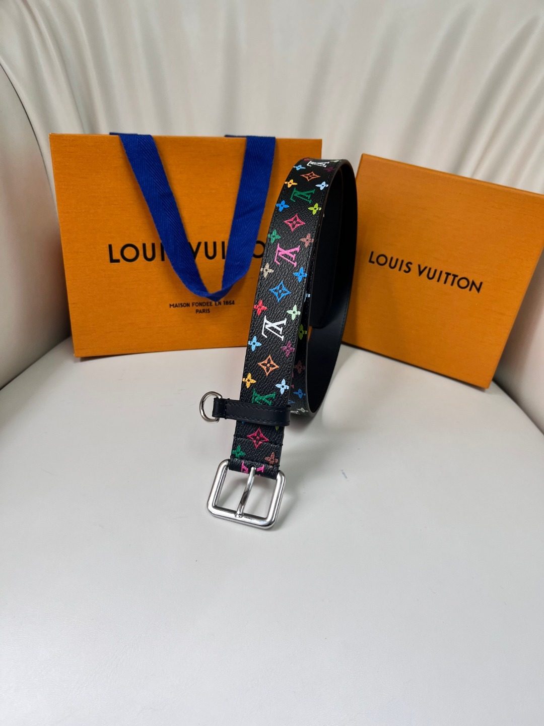Louis Vuitton Multicolor Monogram Belt