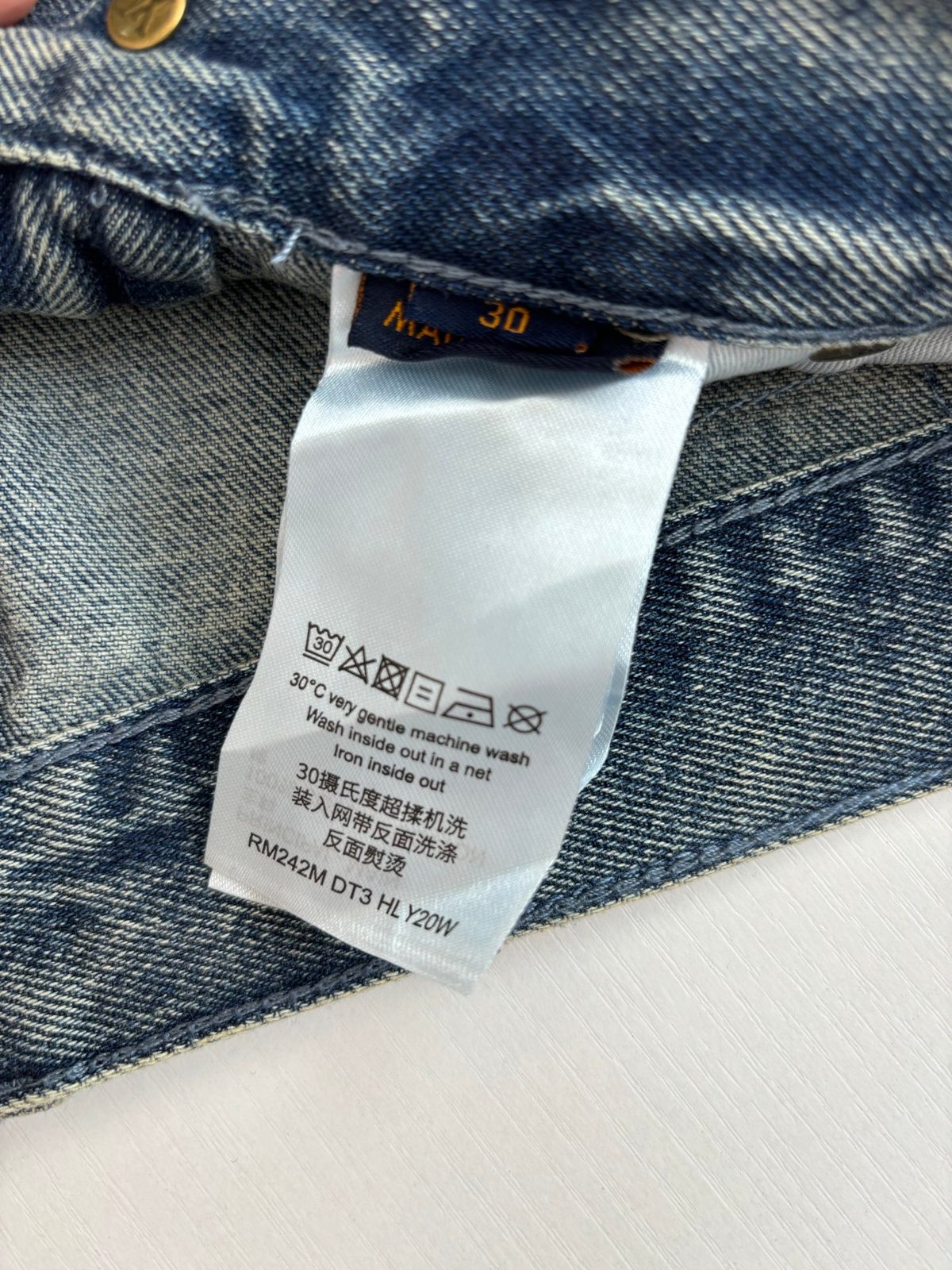 Louis Vuitton Monogram Denim Cargo Shorts