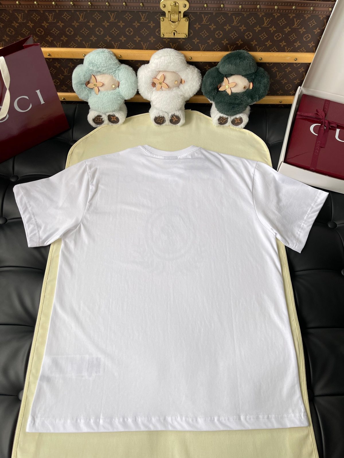 Gucci White Crewneck T-Shirt