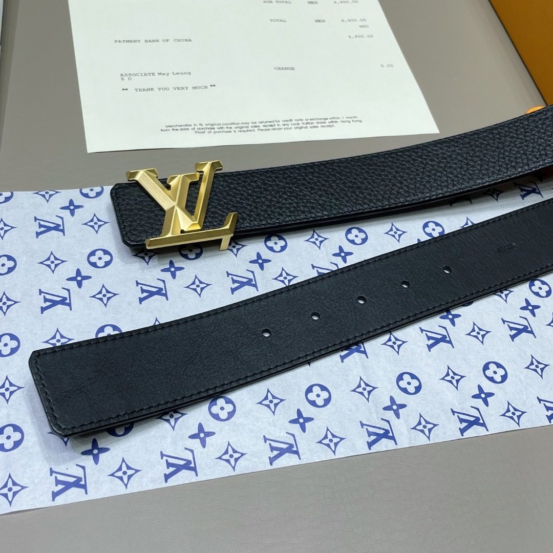 Louis Vuitton LV Initials Leather Belt