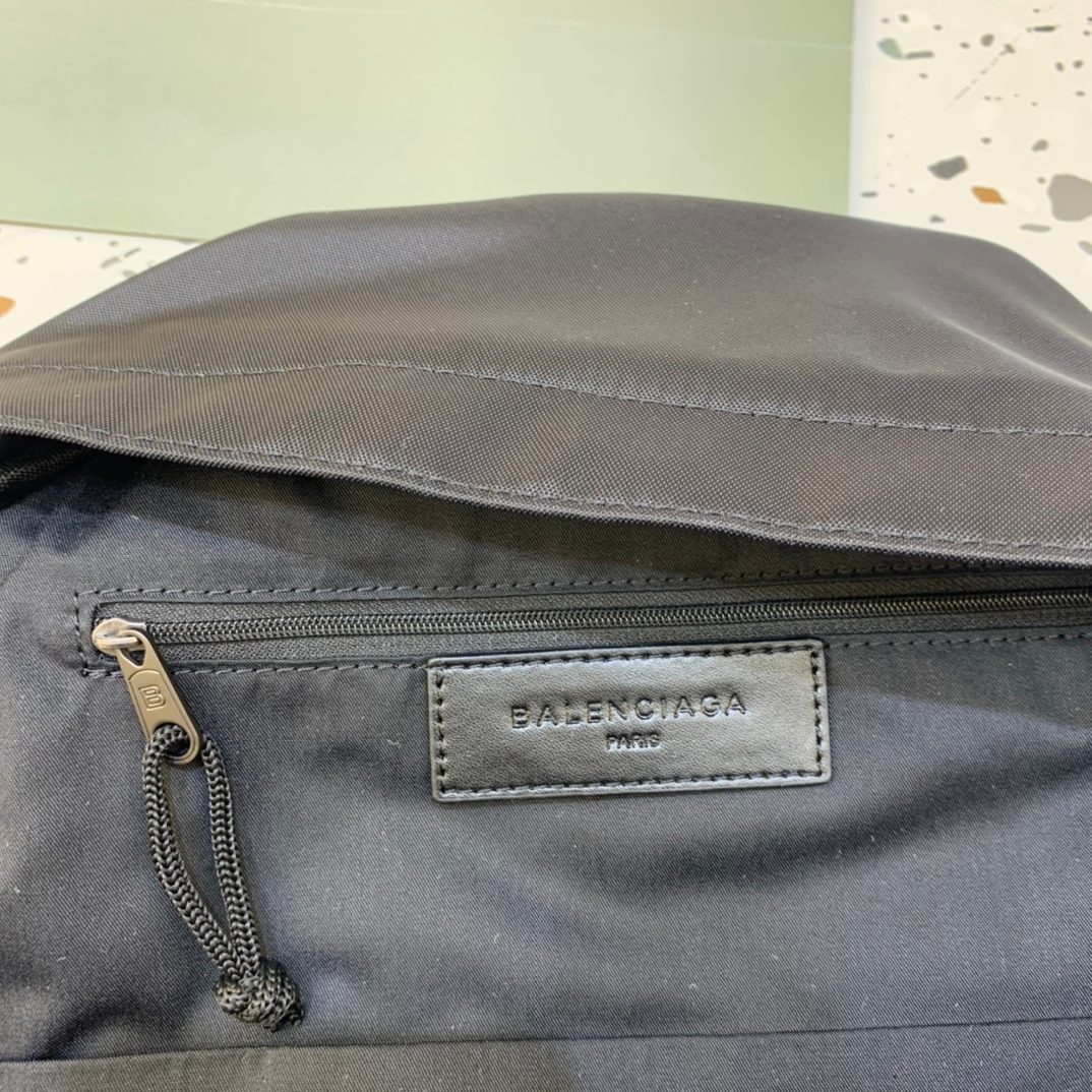 Balenciaga Grey Nylon Crossbody Bag