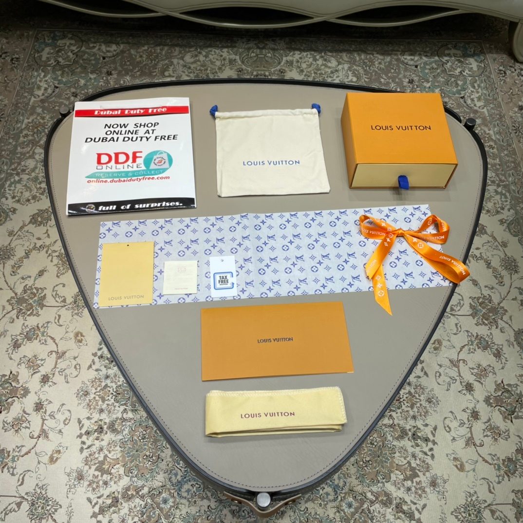 Louis Vuitton Damier Ebene Canvas Belt