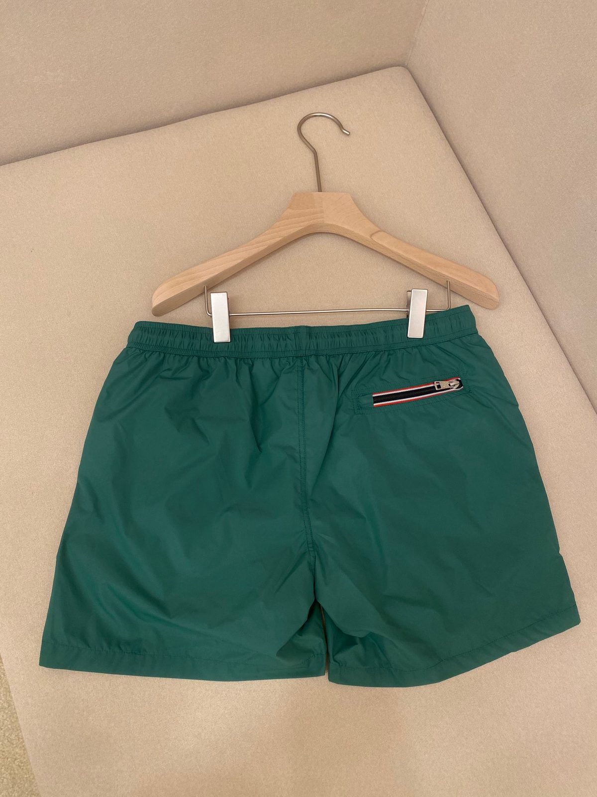 Stone Island Green Nylon Swim Shorts