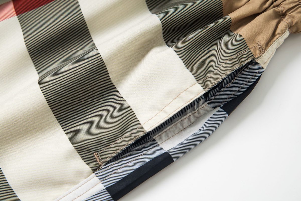 Burberry Check Pattern Lightweight Jacket