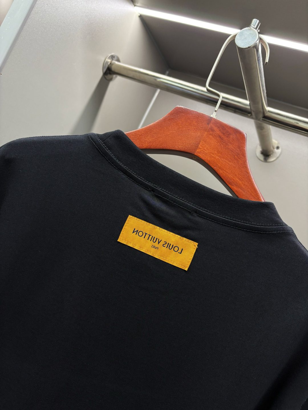 Burberry Yellow Label Crewneck T-Shirt Black