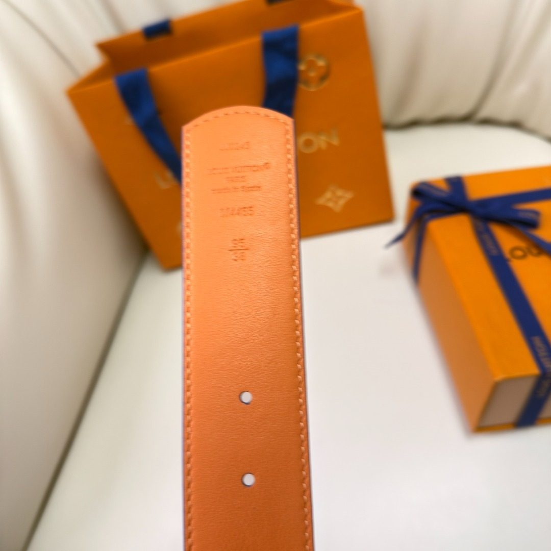 Louis Vuitton Damier Monogram Reversible Leather Belt