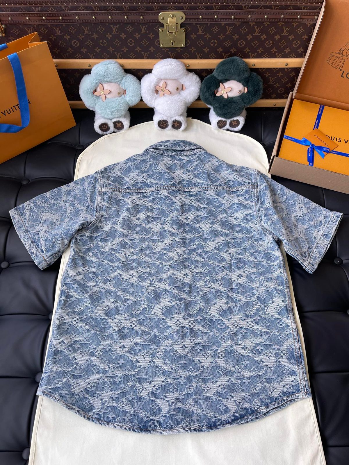 Louis Vuitton Monogram Denim Shirt