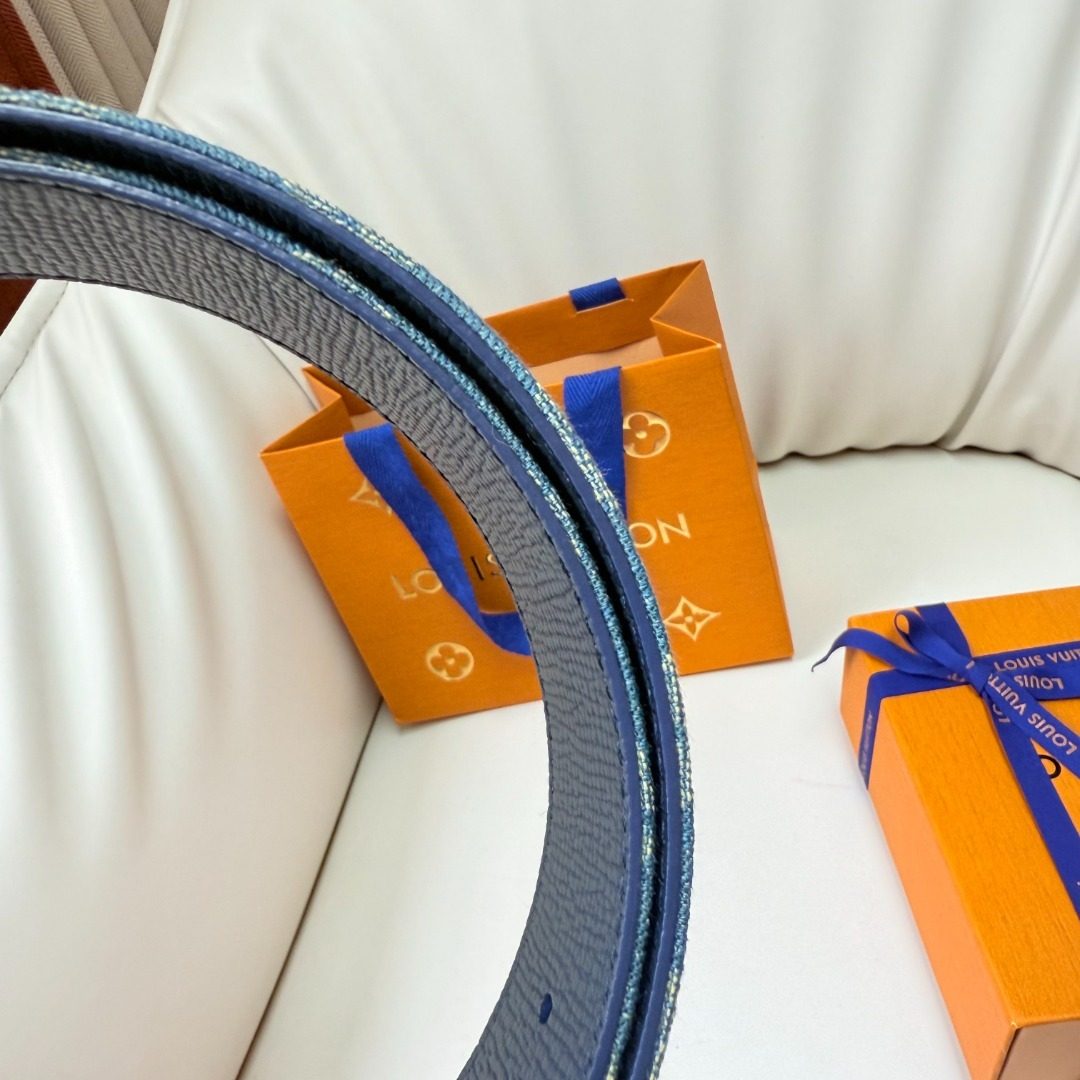 Louis Vuitton Monogram Denim Belt