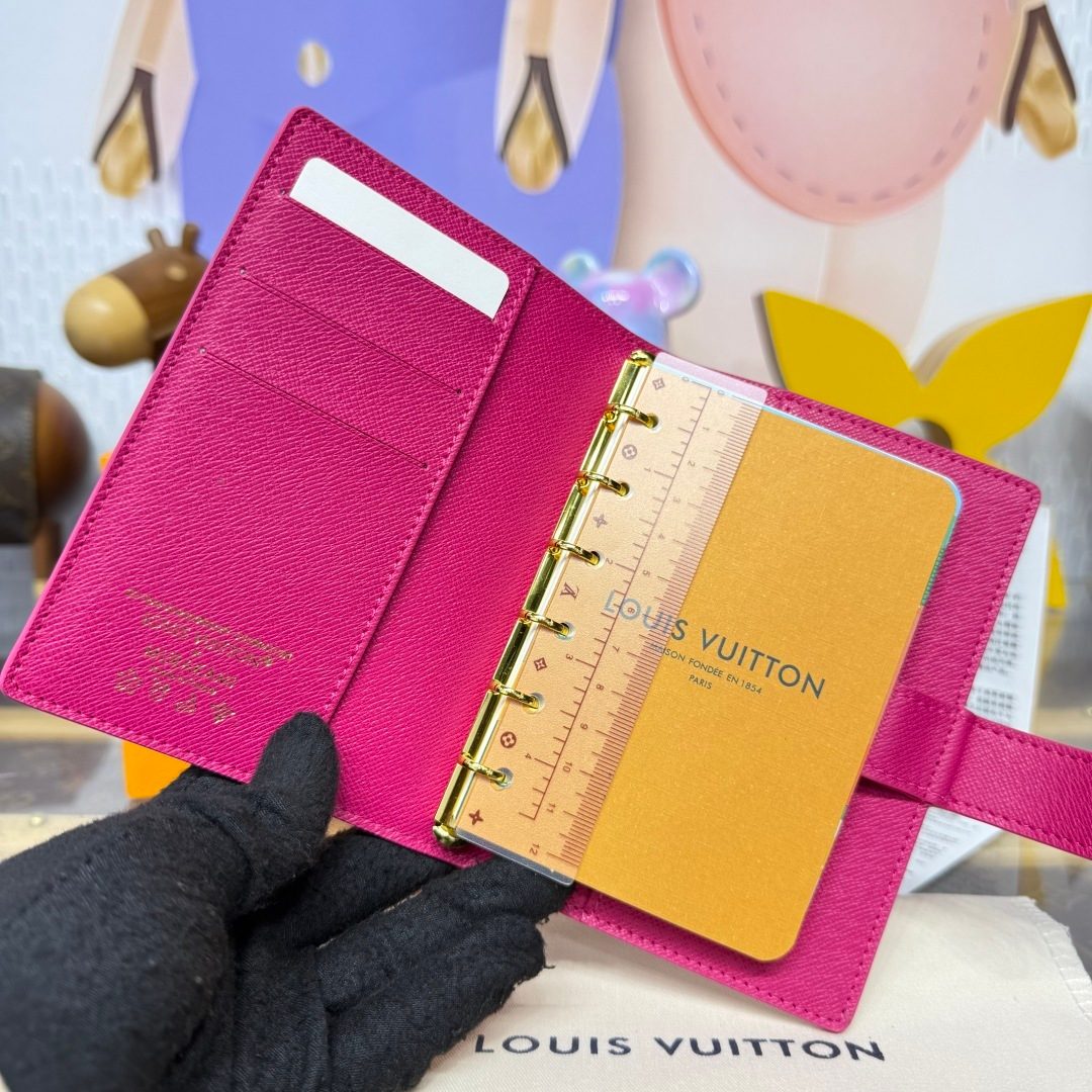 Louis Vuitton Epi Leather Agenda Organizer Pink