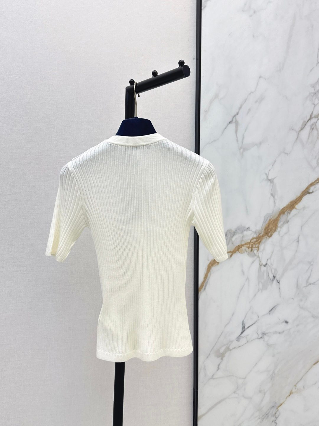 Louis Vuitton Ribbed Crewneck T-Shirt
