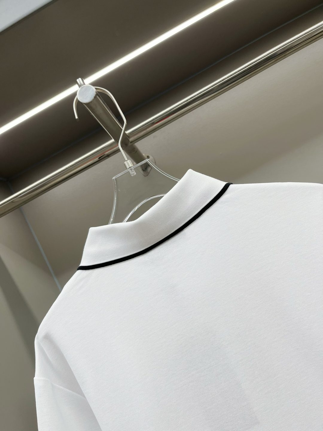 Burberry Men's White Polo Shirt