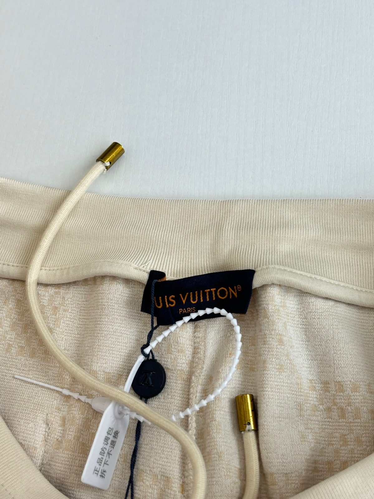 Louis Vuitton Cream Knit Sweater