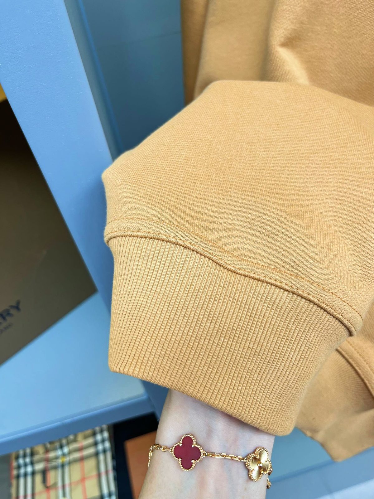 Burberry Logo Crewneck Sweatshirt