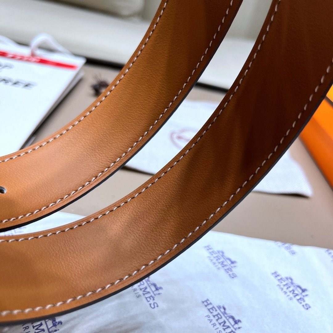 Hermès Reversible Leather Belt