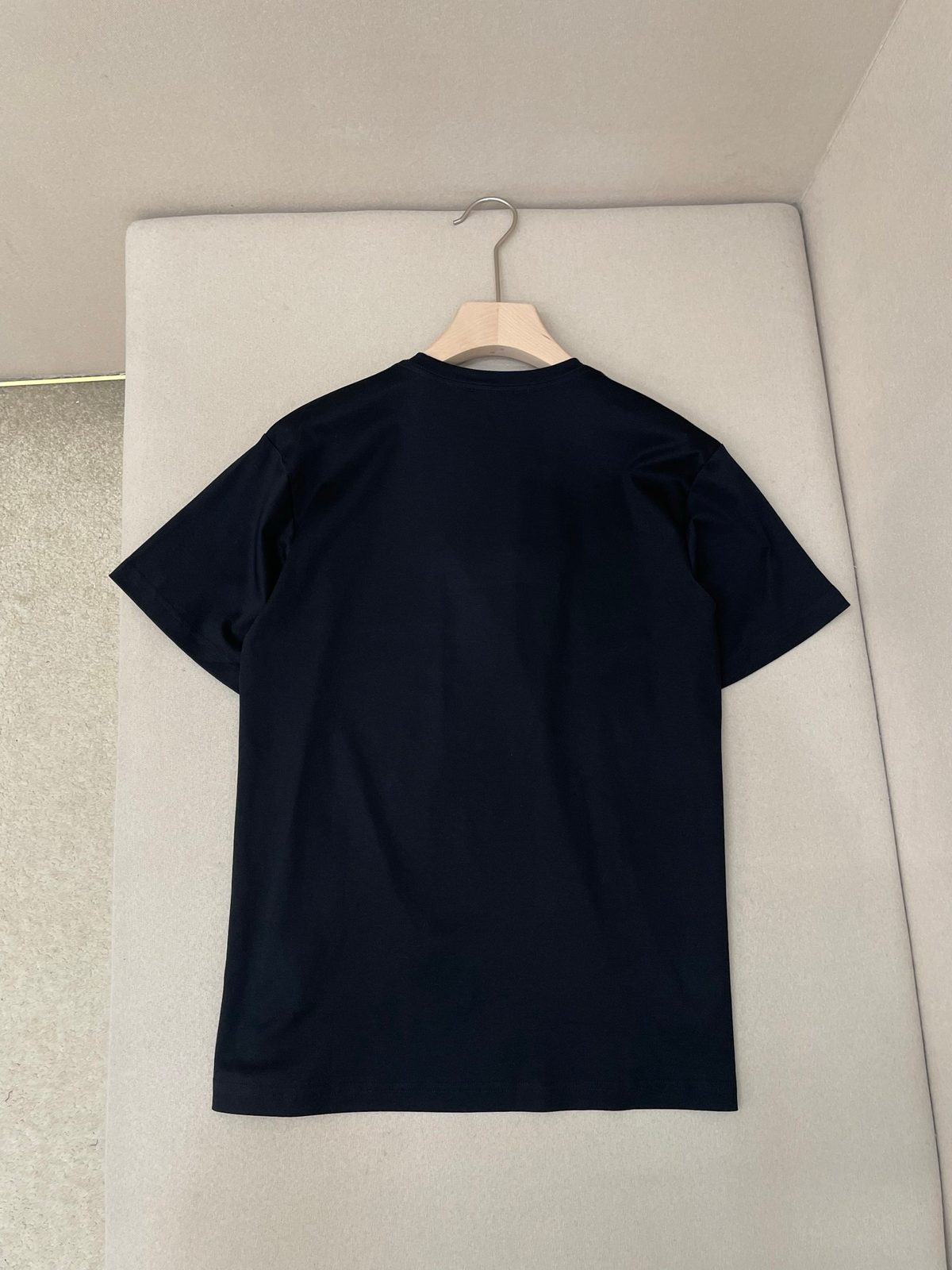 Prada Triangle Logo T-Shirt Black