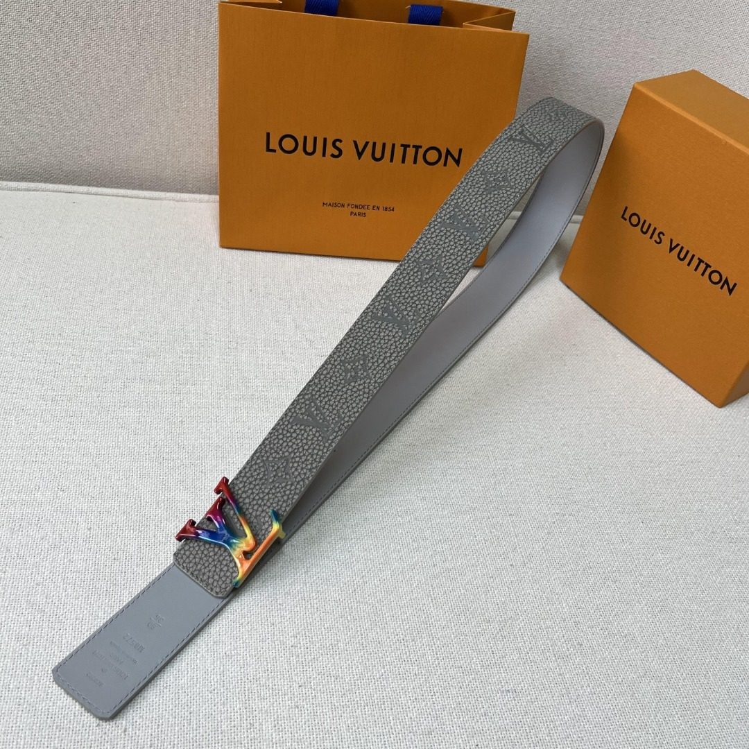 Louis Vuitton Monogram Rainbow LV Belt