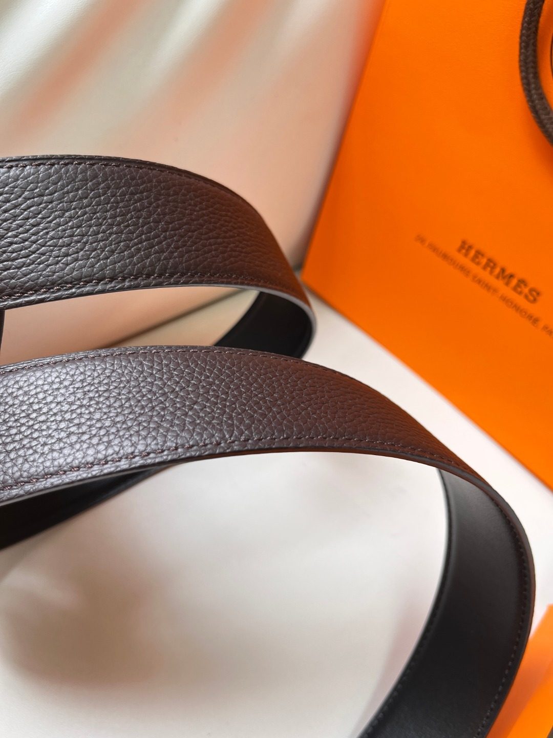 Hermès Reversible Leather Belt