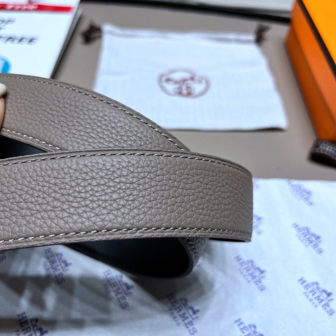 Hermès Reversible Leather Belt