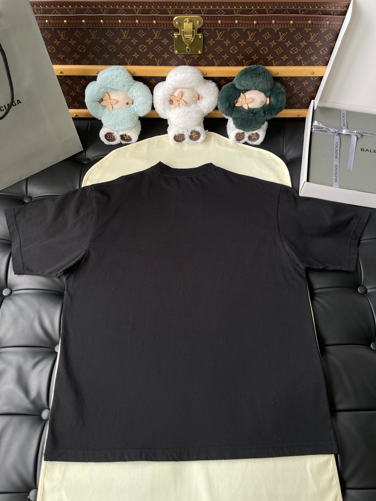 Balenciaga Oversized Black T-Shirt