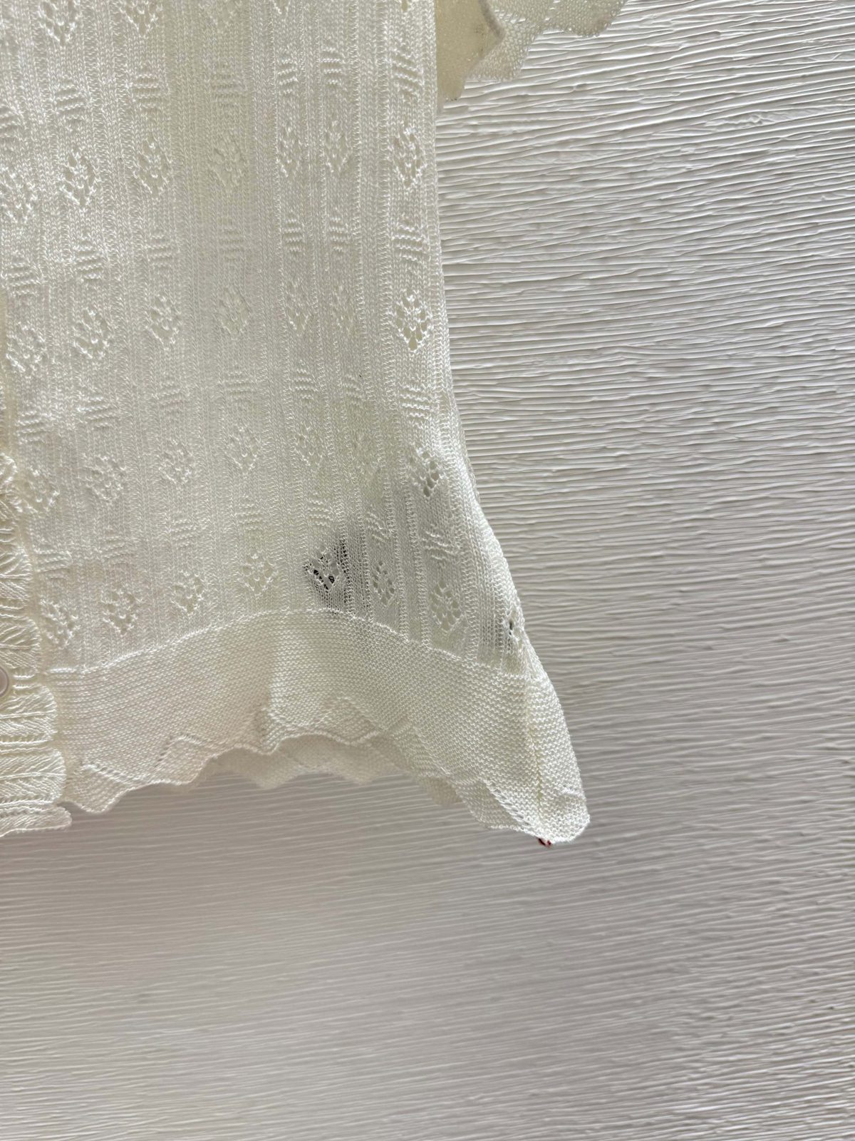 Luxury Knit Short Sleeve Lace Top
