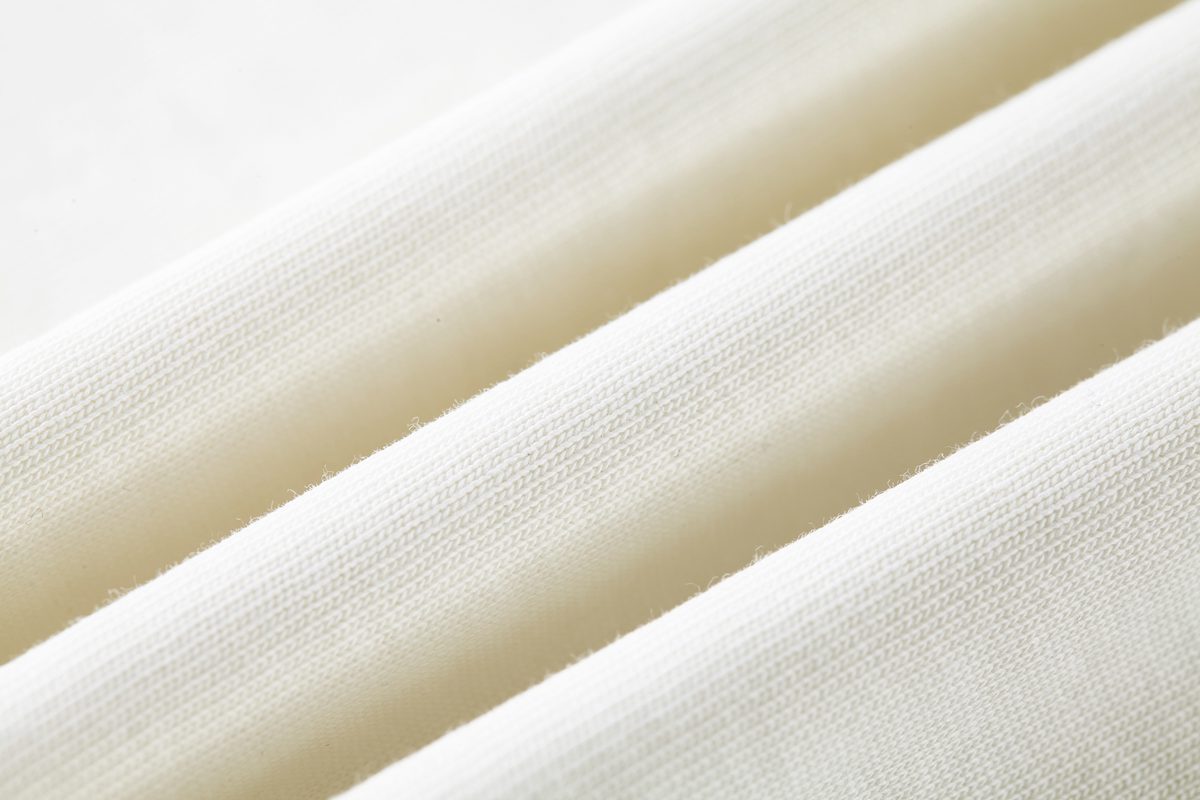 Louis Vuitton Cream Ribbed Crewneck T-Shirt