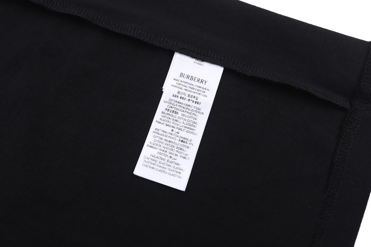 Burberry Heritage Logo Cotton T-Shirt