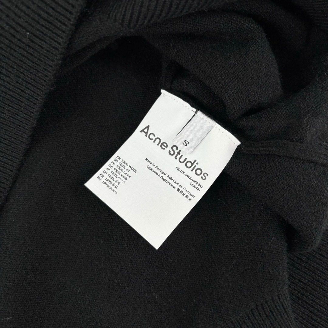 Acne Studios Small Logo Polo Sweater