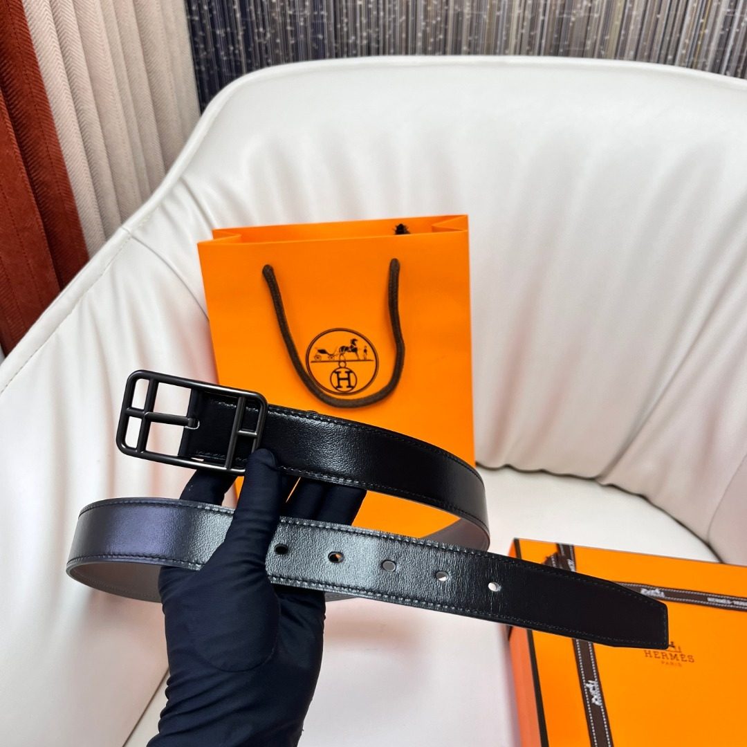 Hermès Reversible Leather Belt