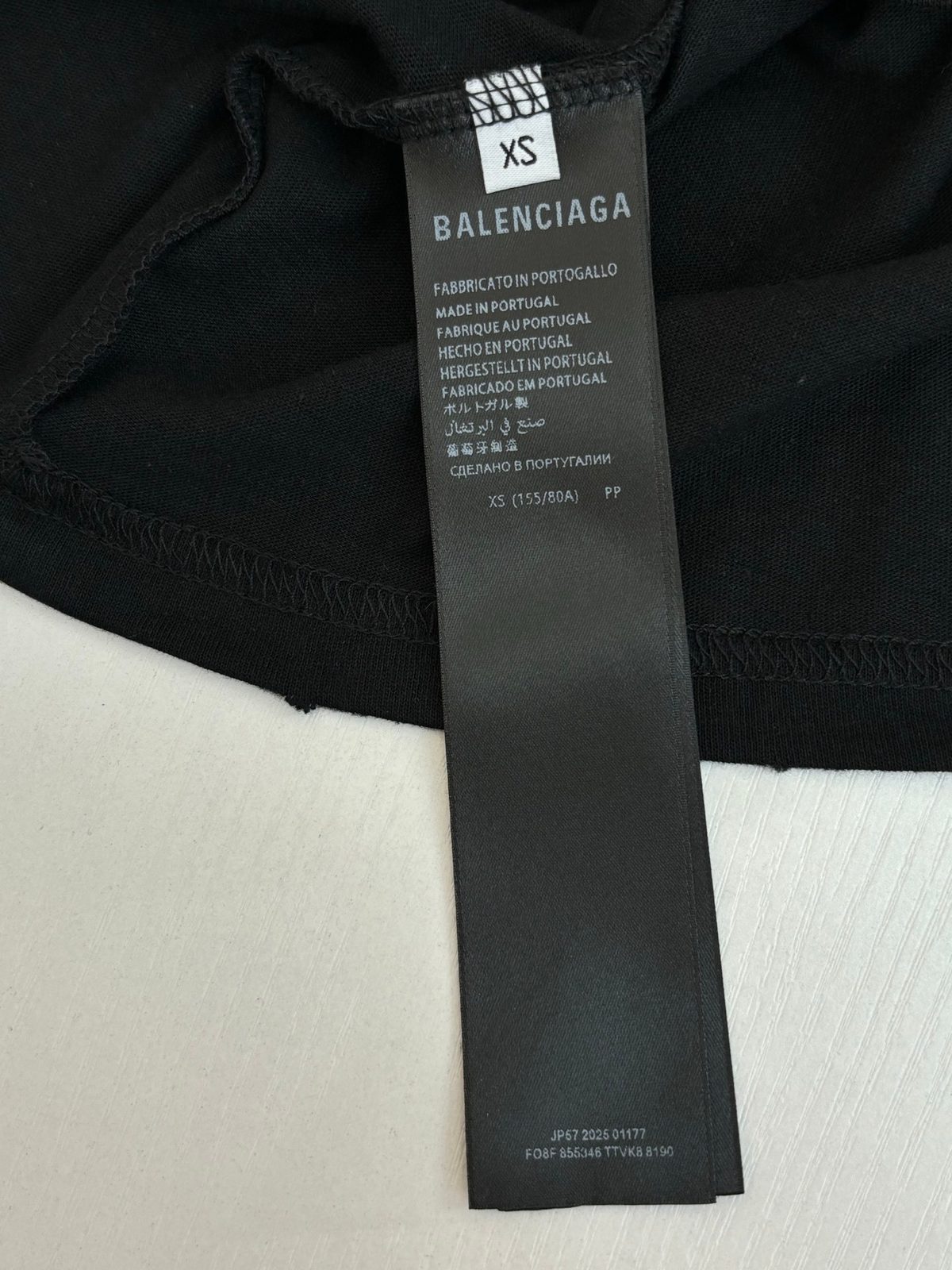 Balenciaga Graphic Logo Oversized T-Shirt