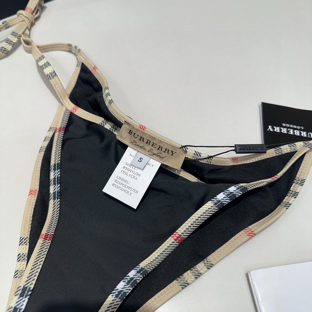 Burberry Vintage Check Bikini Bottoms