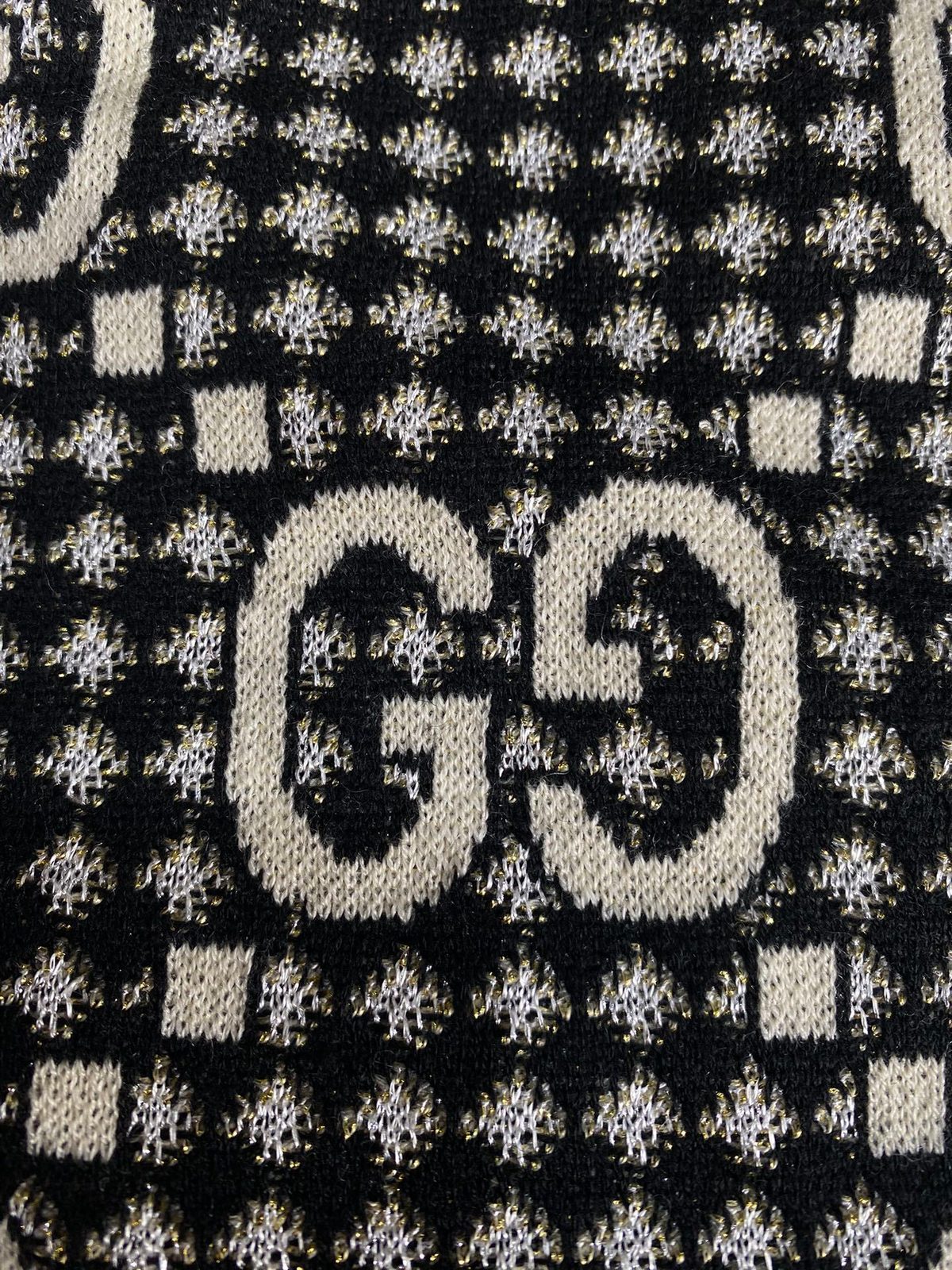 Gucci GG Monogram Wool Knit Sweater