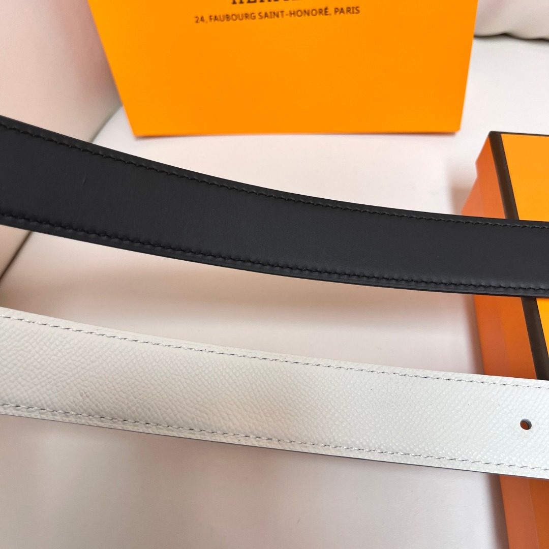 Hermès Reversible Leather Belt