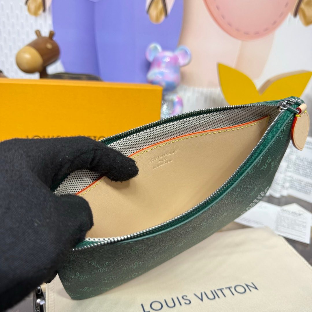 Louis Vuitton Monogram Canvas Pouch Clutch