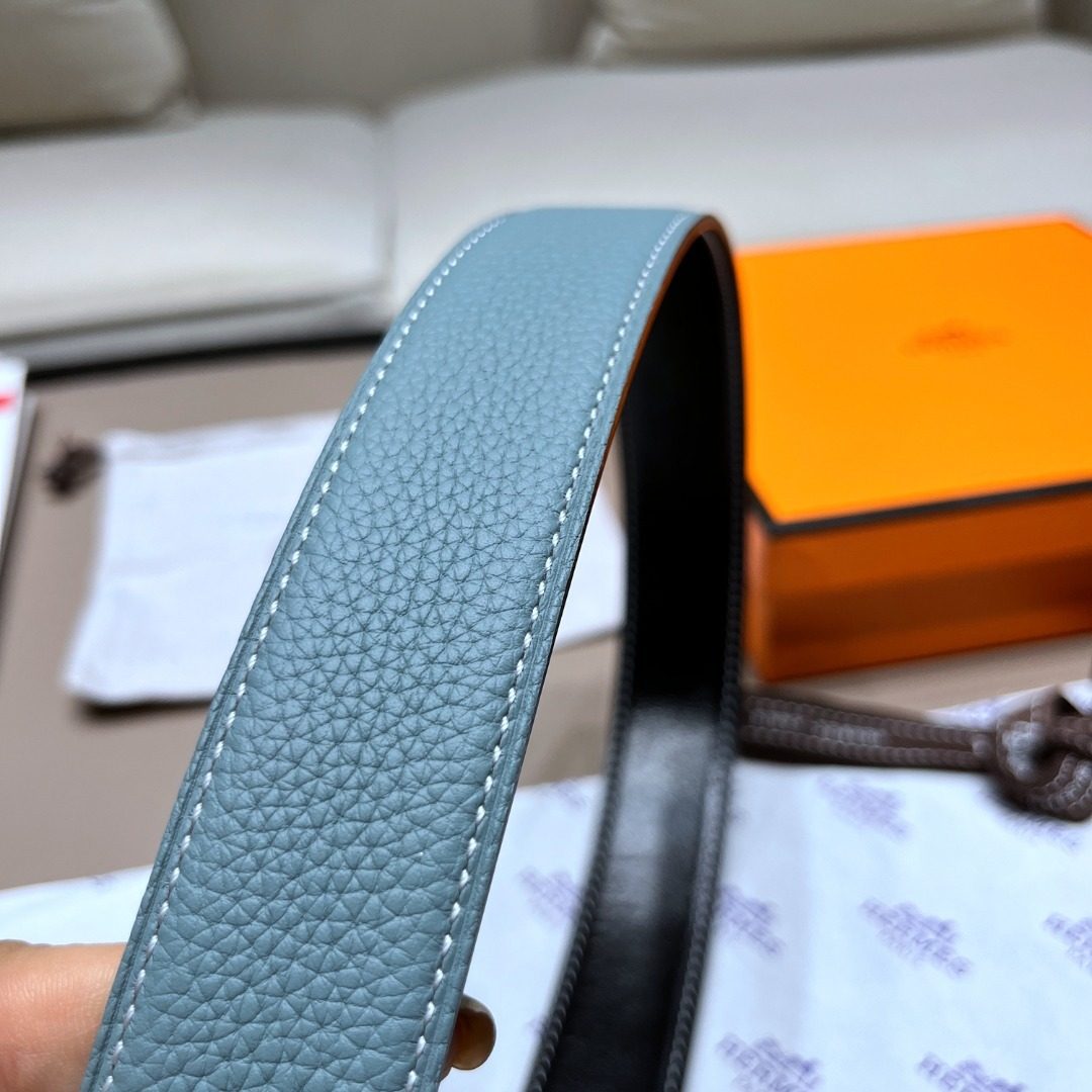 Hermès Reversible Leather Belt