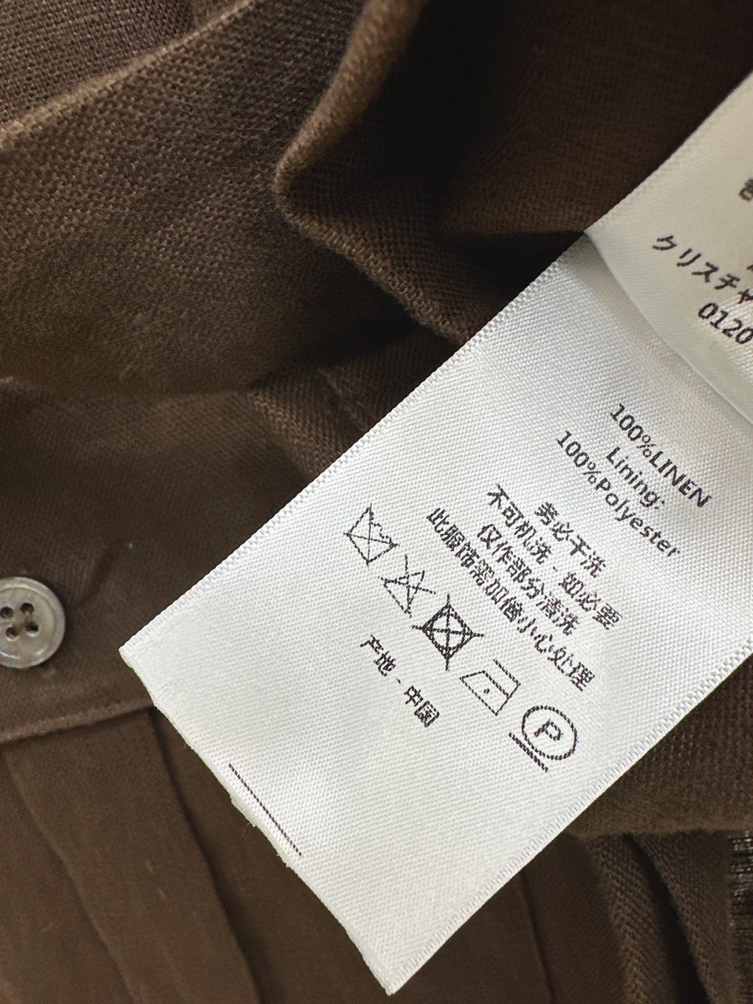 Linen Cargo Shirt and Trousers Set