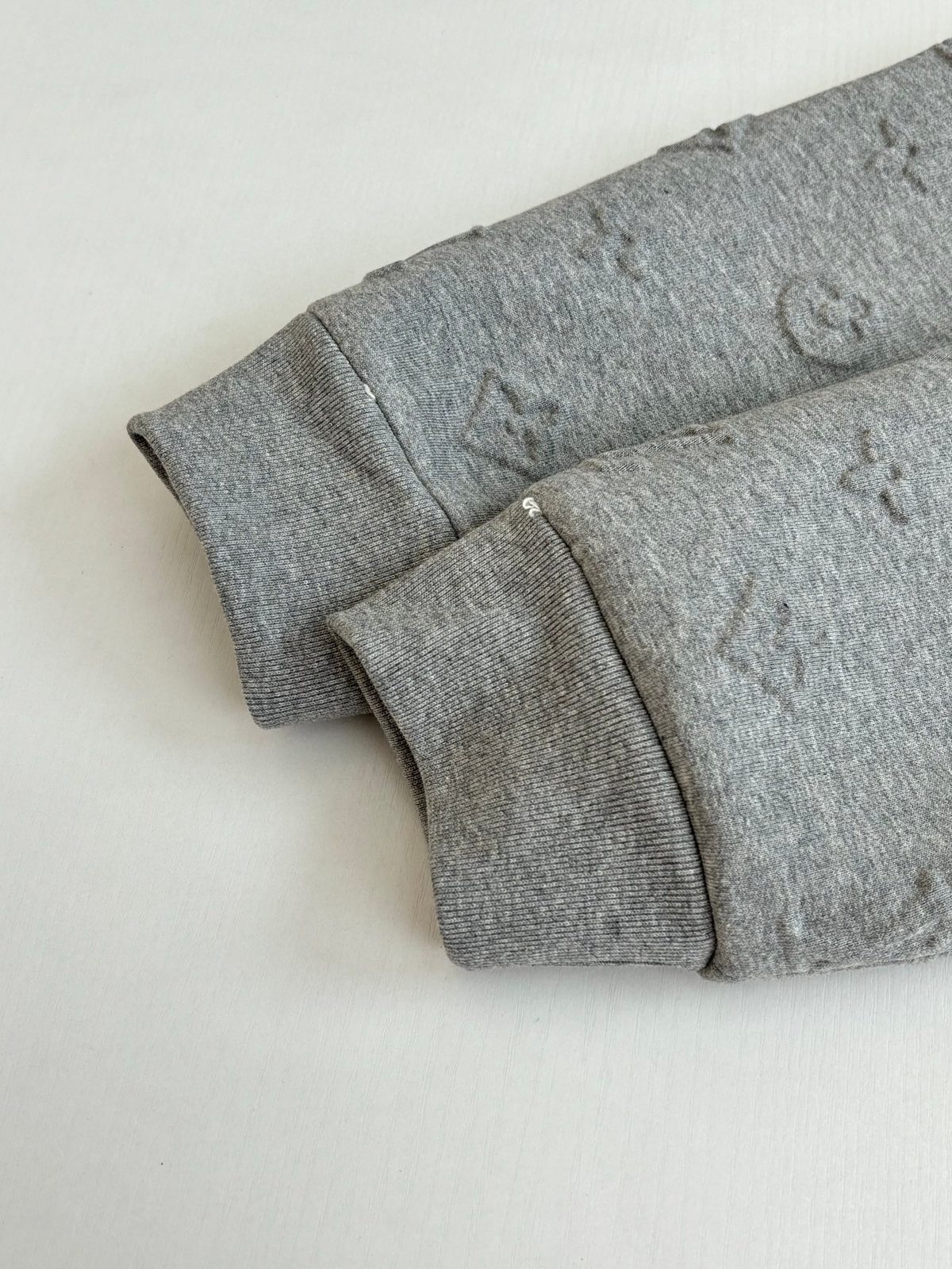 Louis Vuitton Monogram Zip Sweatshirt Gray
