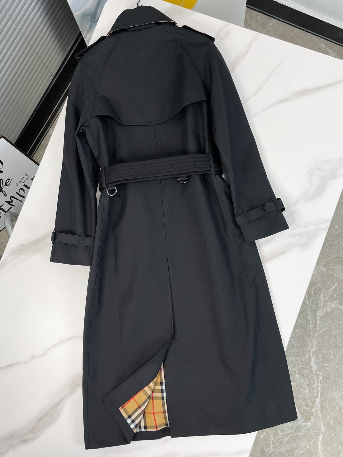 Burberry Trench Coat Long Black