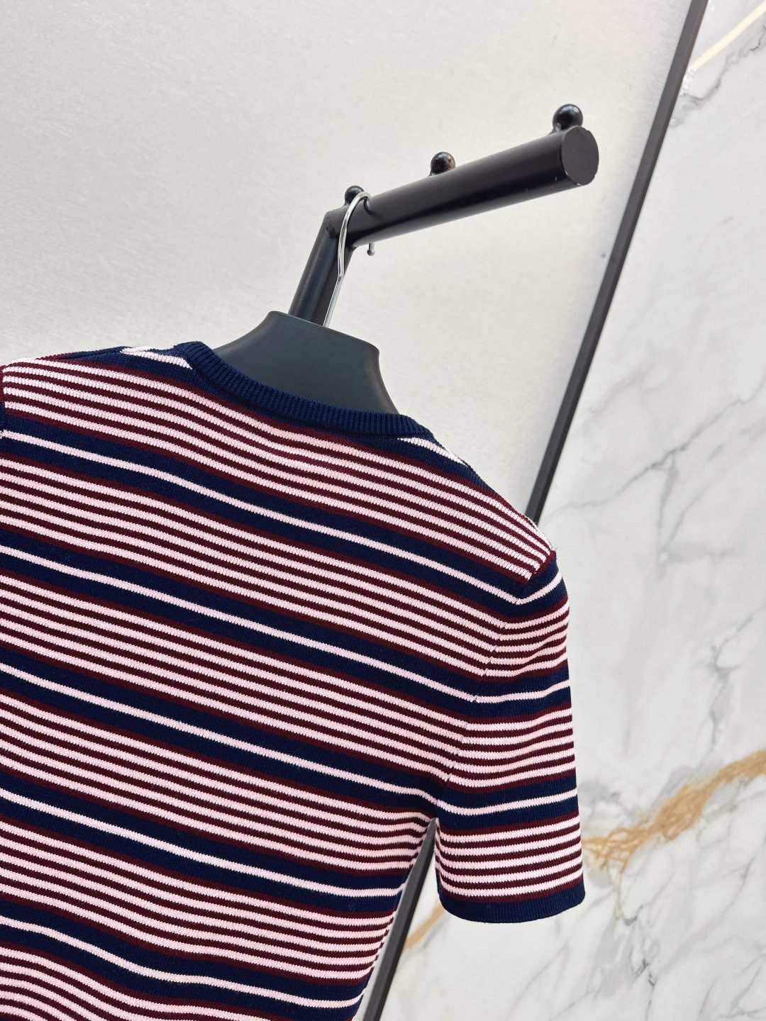 Prada Striped Cotton T-Shirt