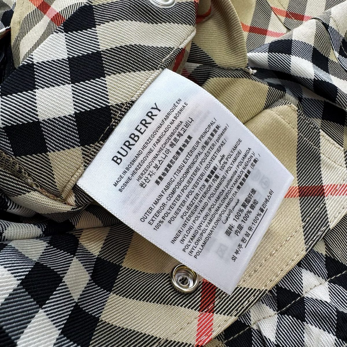 Burberry Nova Check Plaid Skirt