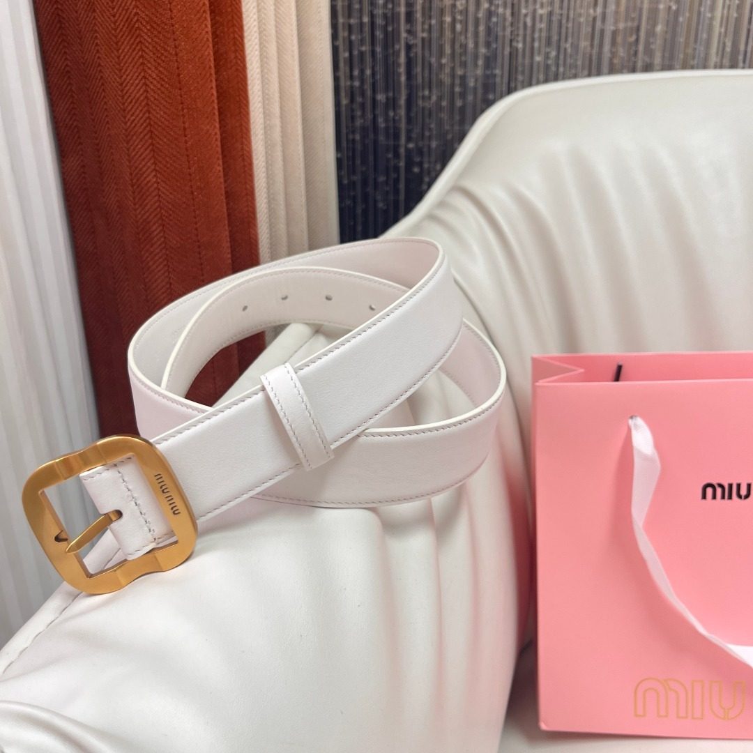 Miu Miu Leather Belt