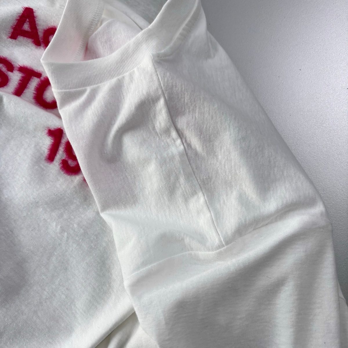 Astrid White Crewneck Short Sleeve T-Shirt