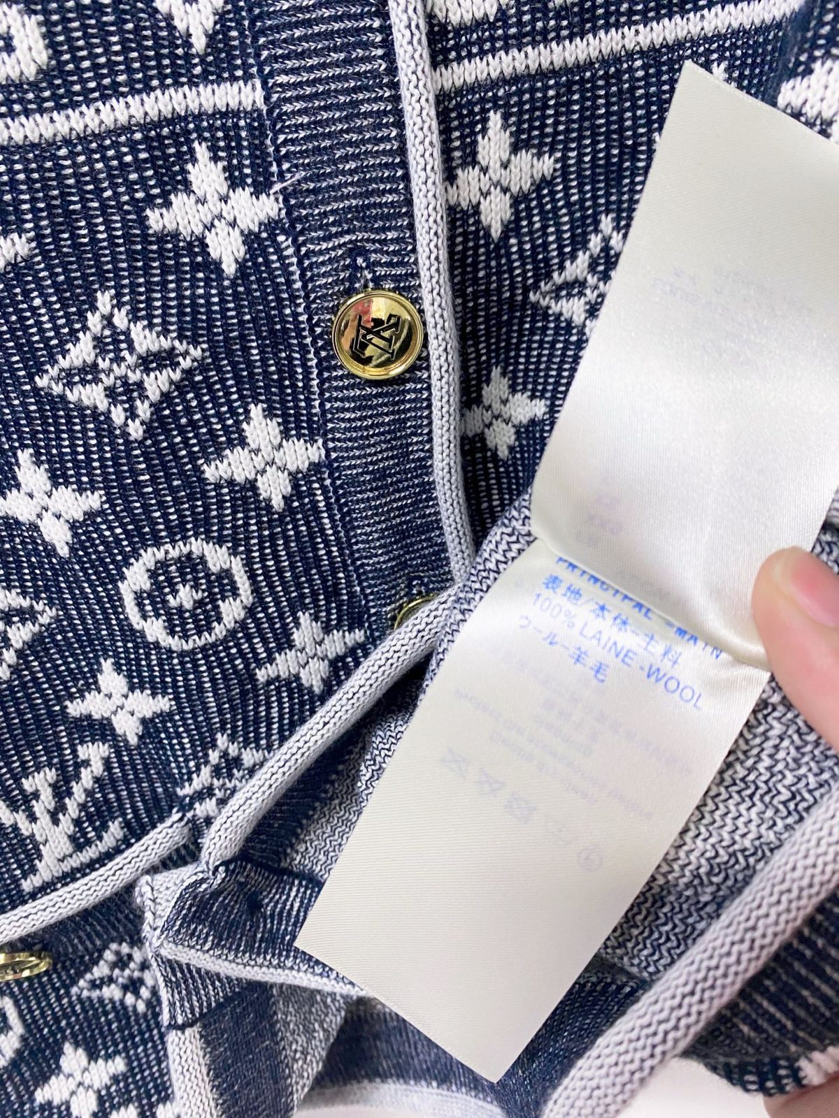 Louis Vuitton Monogram Knit Sleeveless Vest