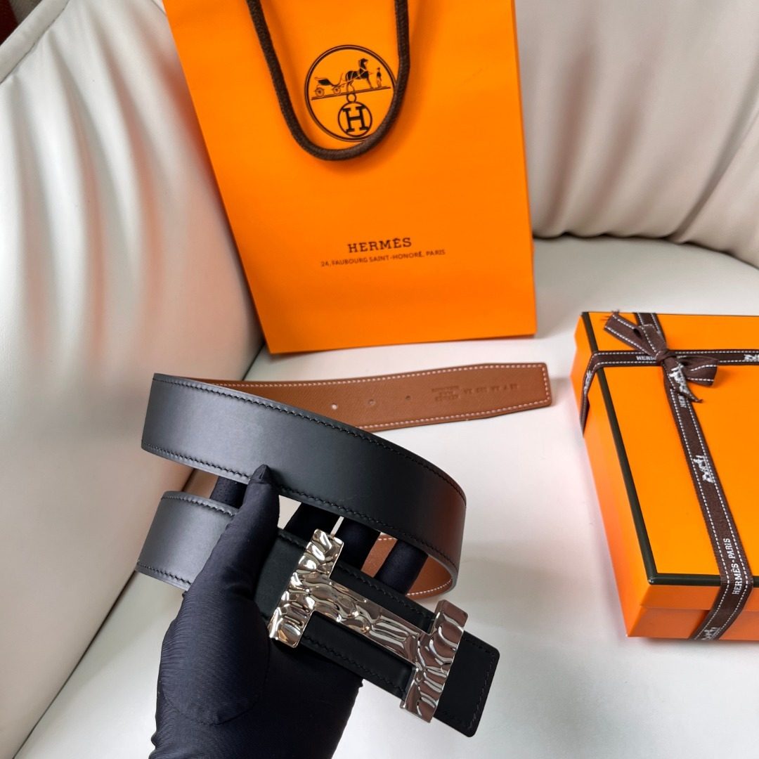 Hermès Constance Reversible Leather Belt