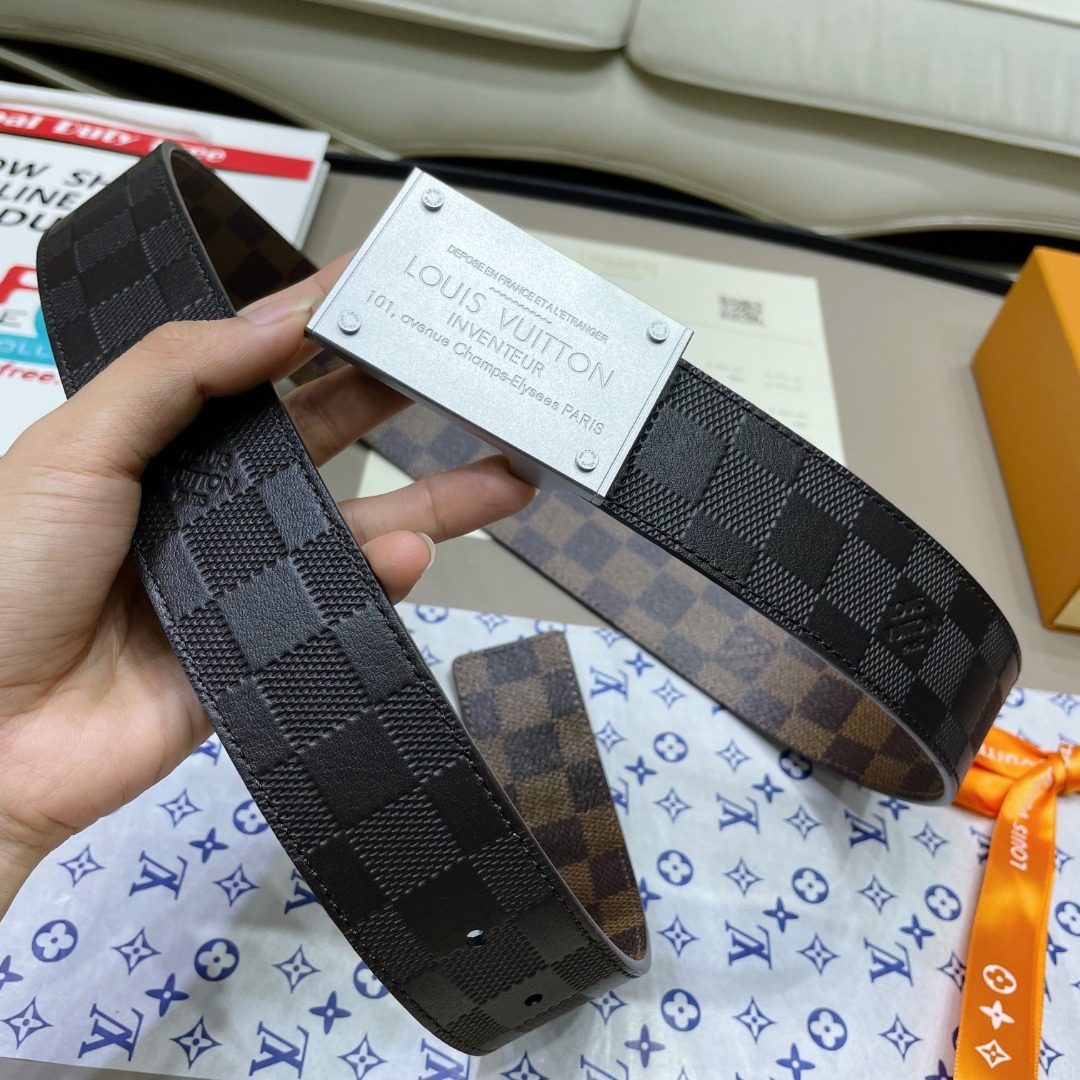 Louis Vuitton Damier Reversible Belt