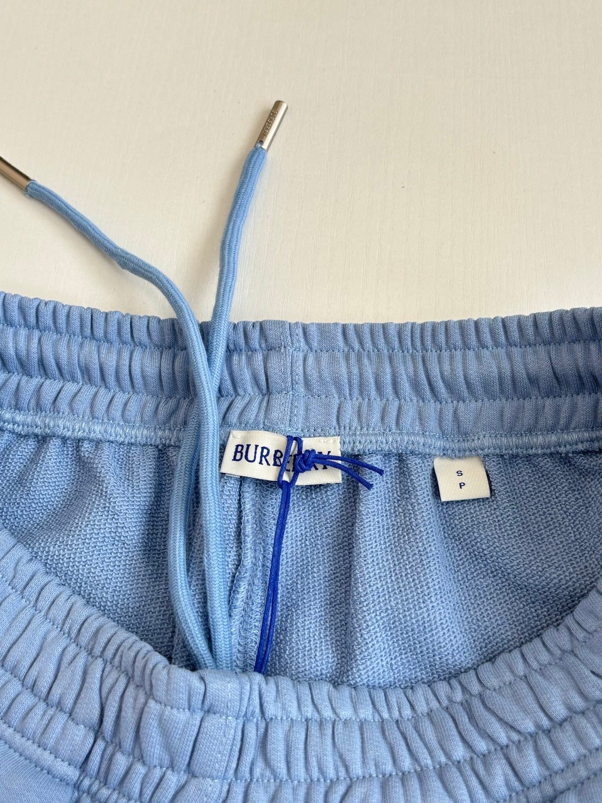Burberry Logo Sweatpants Light Blue