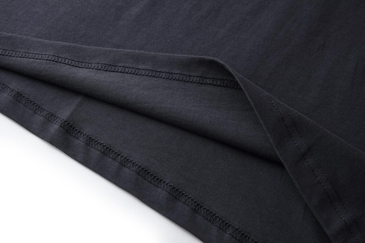 Moncler Embroidered Logo T-Shirt Black