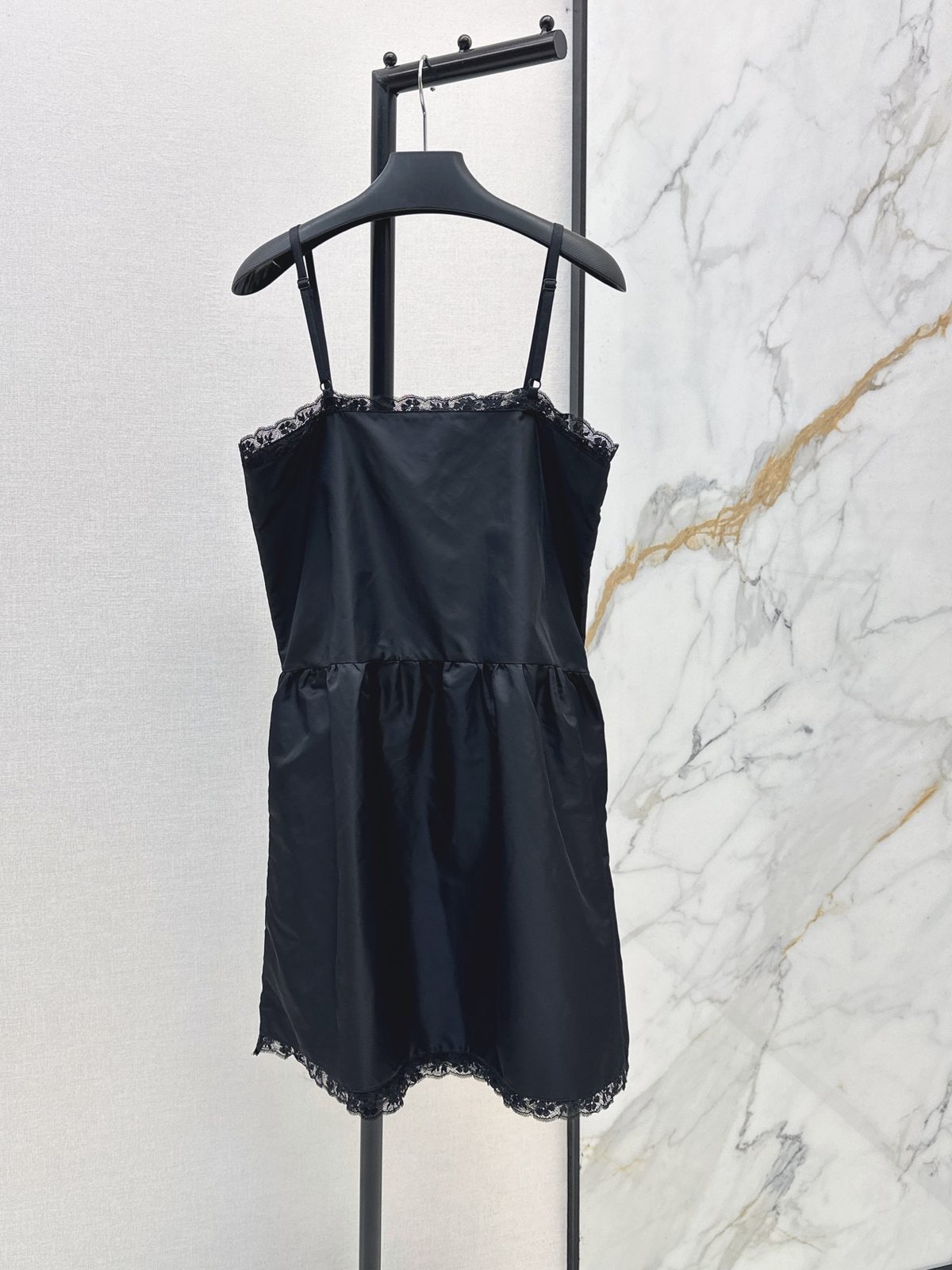 Prada Black Nylon Camisole Dress