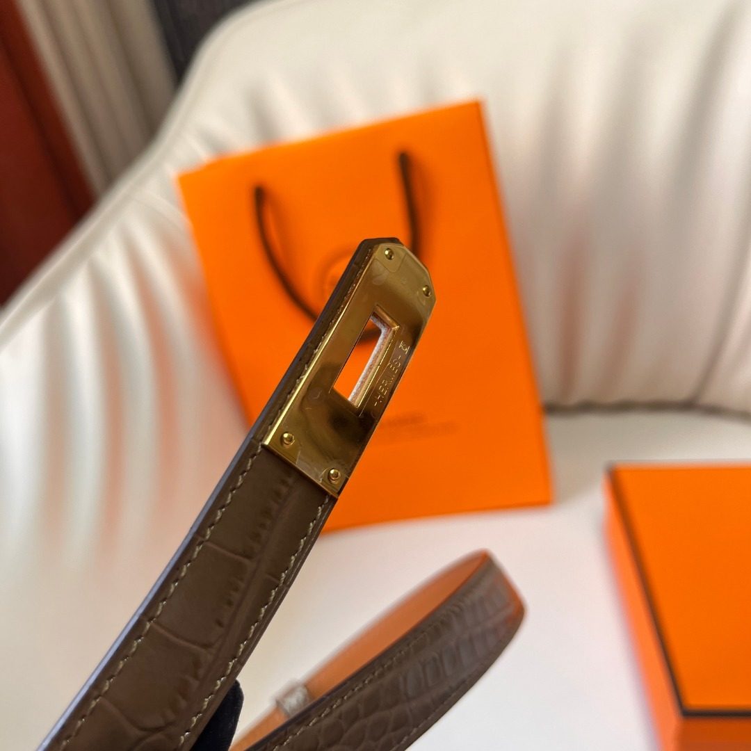 Hermès Reversible Leather Belt